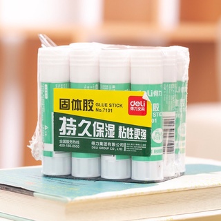 Hồ khô học sinh PVA Deli 1 lọ -7101Z - có thể dùng cho văn phòng - An toàn cho bé - HOKAMI STORE