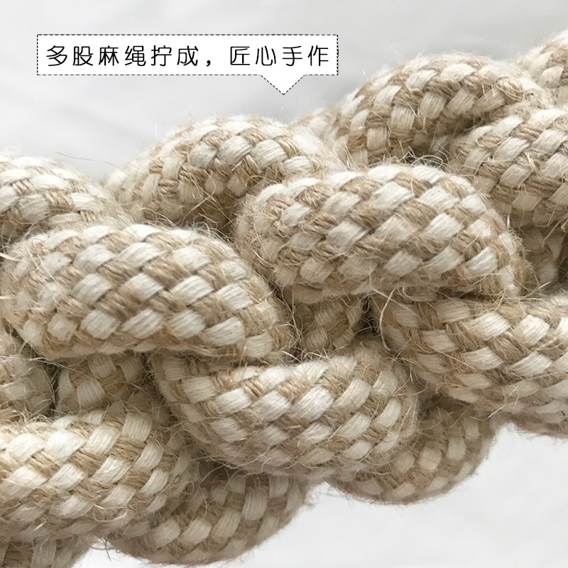 Đồ Chơi Dây Thừng Cắn Bằng Vải Cotton Cỡ Vừa Và Lớn Siêu Bền Cho Thú Cưng