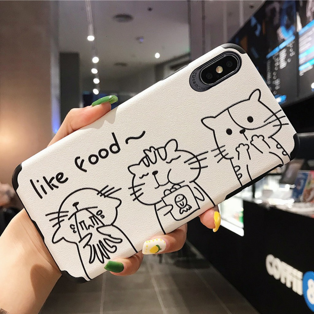 [ OPPO ] Ốp Lưng Da IMD Like Food - R045 | BigBuy360 - bigbuy360.vn