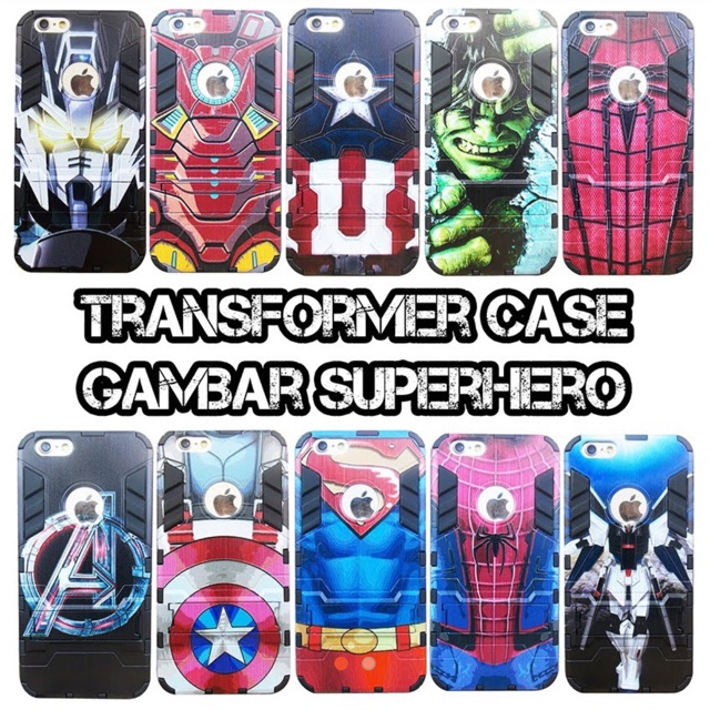 Transformer Image Ốp Điện Thoại Có Giá Đỡ Cho Iphone Samsung Oppo Xiaomi