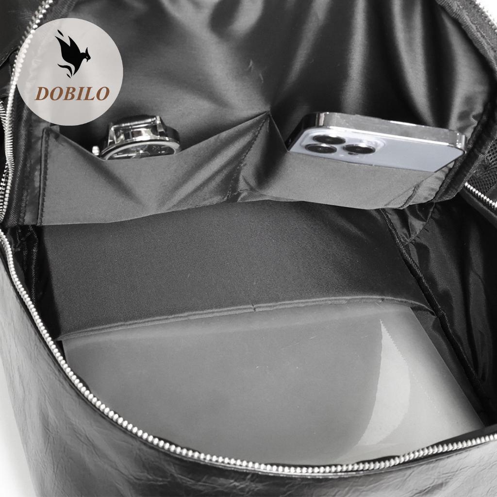 Balo Da Nam Hoạ Tiết Kẻ Carô Thời Trang Có Ngăn Để Laptop, Để Vừa Laptop 15 Inch Bảo Hành 12 Tháng BG69