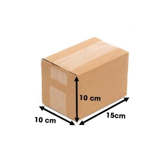 (15 x 10 x10) 10 Hộp Carton Đóng Hàng Giá Rẻ, Thùng Carton, Hộp Ship COD