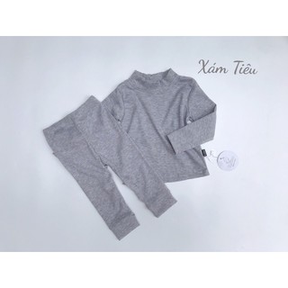 Bộ Len gân cổ cao