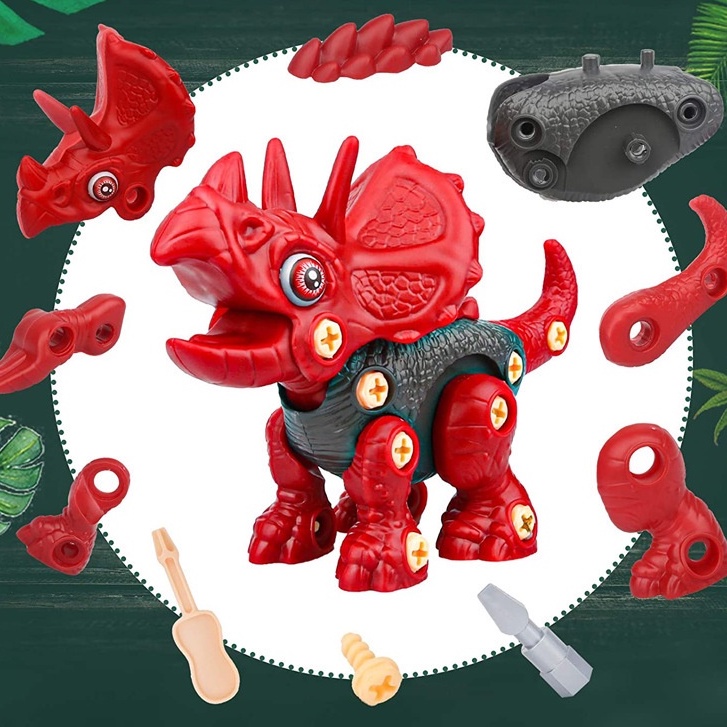 Khủng Long Tháo Vặn Thông Minh Cho Bé Phát Triển Kỹ Năng Cơ Bản