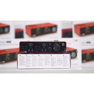 AKG p120 Focusrite 2i2Gen 3 và dây micro