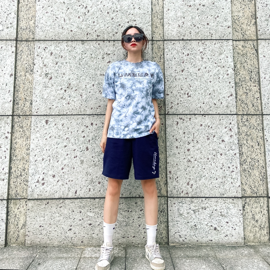 Áo thun tay lỡ wash in, tshirt unisex nam nữ 100% Cotton, phông form rộng Umebay UTM10