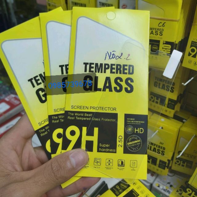 Bộ 3 kính cường lực nokia 2.2 hàng cao cấp