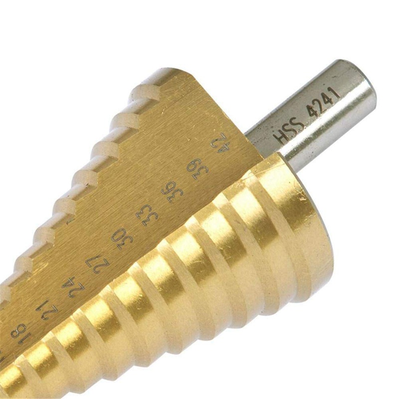 Mũi khoan bước hình nón hss - 4-42mm 14 kích cỡ