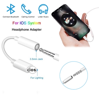 Dây cáp chuyển đổi âm thanh Bluetooth từ lighting sang 3.5mm cho iphone7 iPhone12