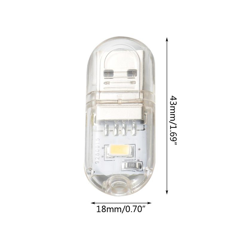 Đèn Led Usb Mini Đọc Sách Tiện Lợi