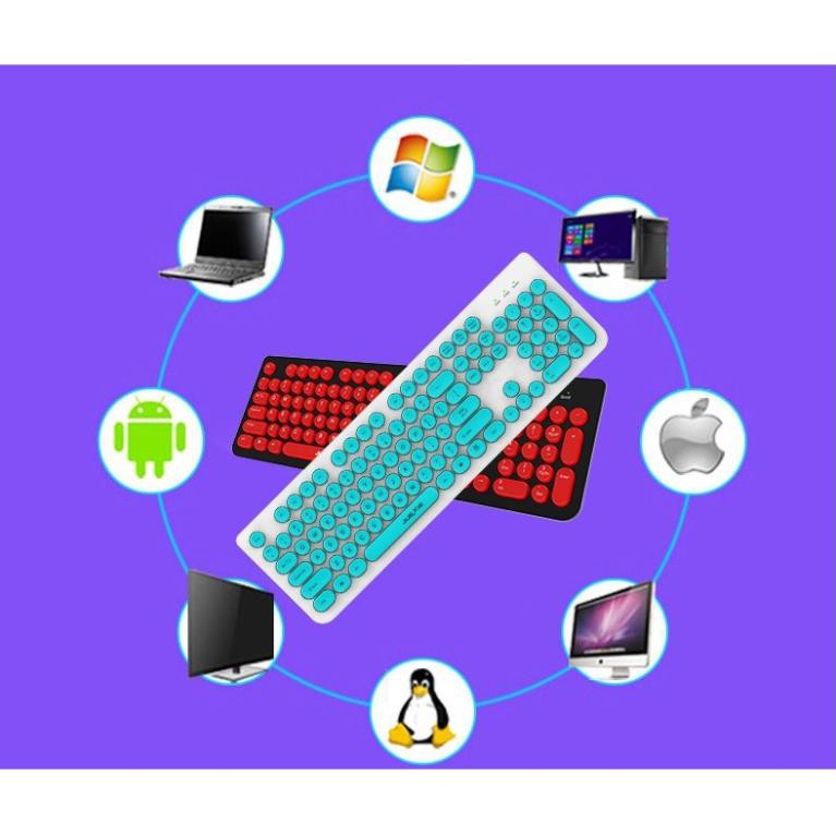 Bàn Phím Máy Tính Siêu Mỏng JK-209 Hot 2019 Vô Địch Trong Tầm Giá | BigBuy360 - bigbuy360.vn