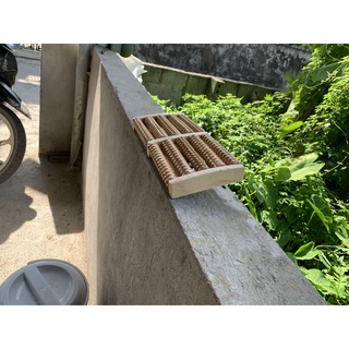 Bàn lăn chân gỗ massage chân