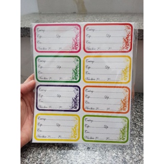 Nhãn vở, set 40 nhãn