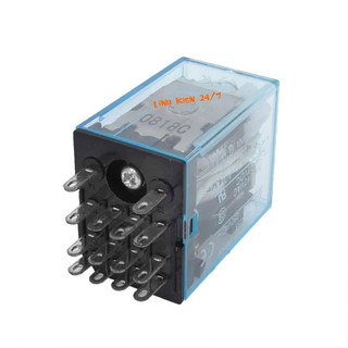 Relay trung gian my4n-j relay kính 12v/24v/220v 5a 220vac 14 chân