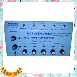Máy điện châm 5 giắc electronic acupuncture 1529-et-tk21 (việt nam