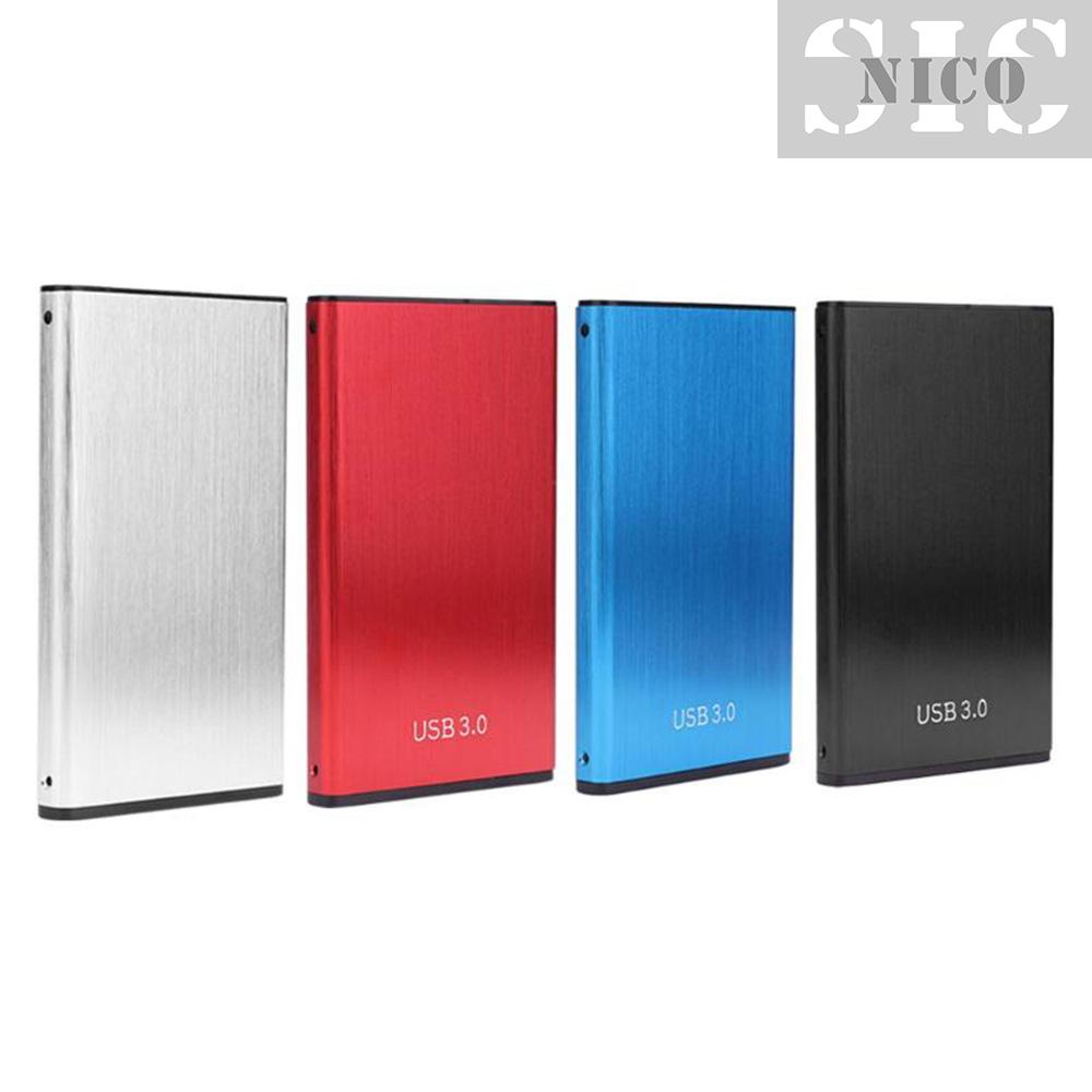 Hộp Đựng Ổ Cứng 2.5 Inch Usb3.0 Bằng Hợp Kim Nhôm Màu Bạc | BigBuy360 - bigbuy360.vn