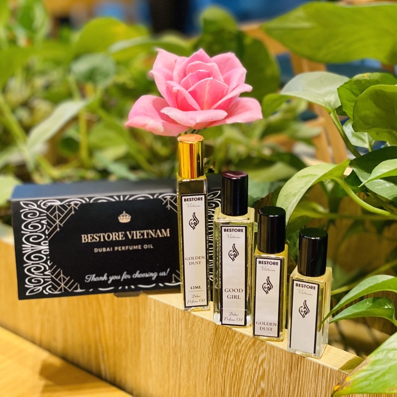Tinh dầu nước hoa Dubai Bestore ngọt ngào, thơm lâu mẫu chai vuông mới 4ml-6ml-9ml-18ml