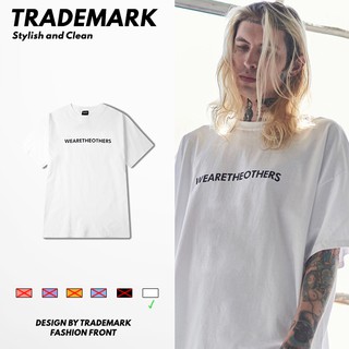 Áo Thun Form Rộng Unisex Đơn Giản Wearetheothers, Áo phông trắng basic
