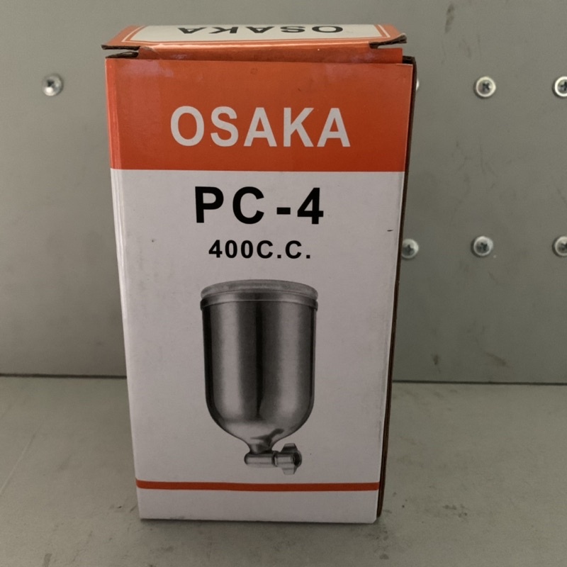 Bầu súng phun sơn OSAKA PC4 400CC Chất liệu INOX Hàng chính hãng