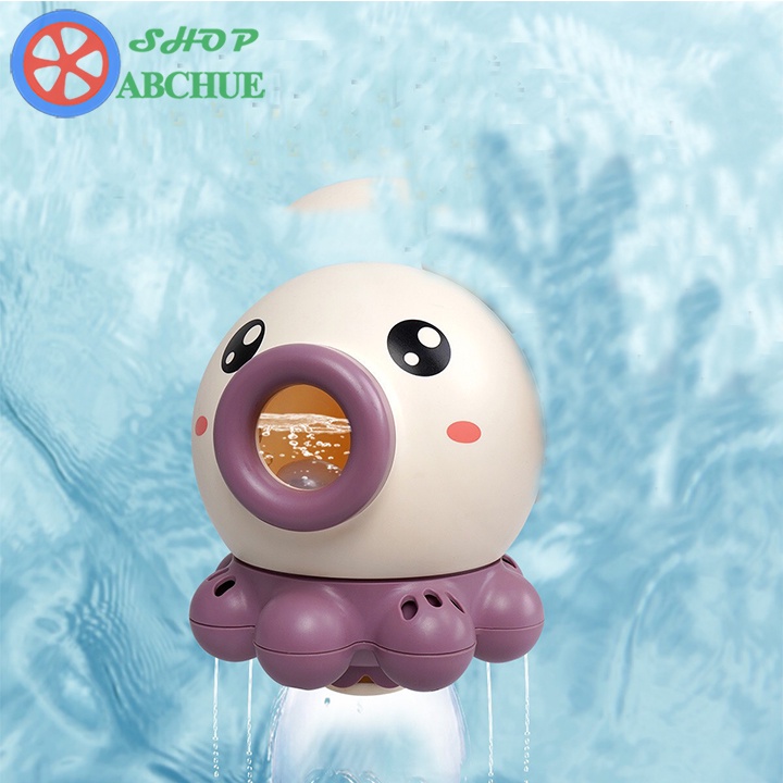 Đồ chơi nhà tắm cho bé Bạch tuộc xoay vui nhộn