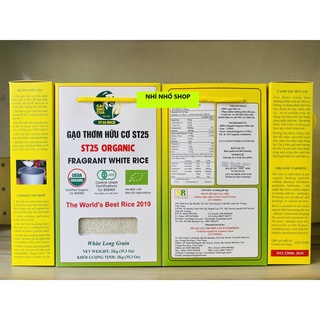 Gạo ông cua hữu cơ st25