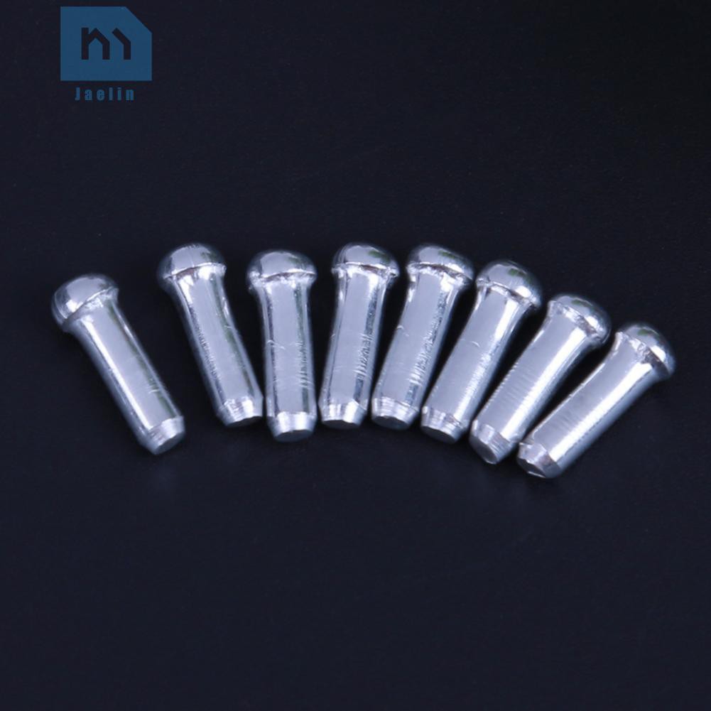 Set 100 nắp chỉnh dây cáp thắng trong bằng nhôm chuyên dụng cho xe đạp