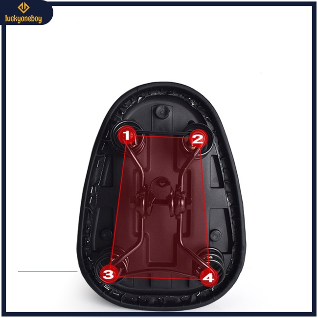 Yên Xe Đạp Điện Bản Rộng Chất Liệu Dày Dặn Mềm Mại Thoải Mái Chống Sốc Tiện Dụng