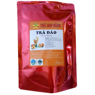 Trà đào túi lọc sao vàng 100g