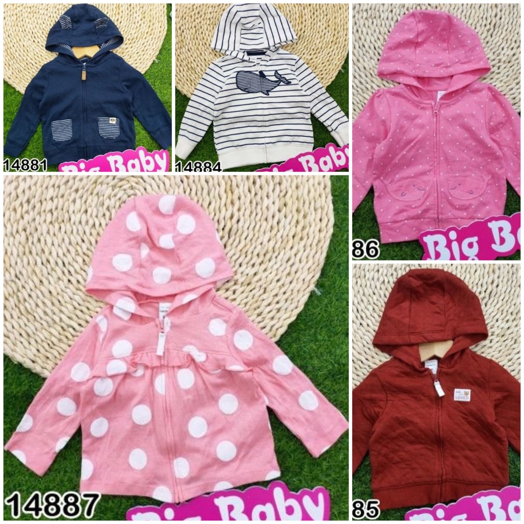 ÁO KHOÁC NHÍ CARTER XUẤT DƯ XỊN CHO BÉ 0-18 THÁNG - BIGBABYSHOP