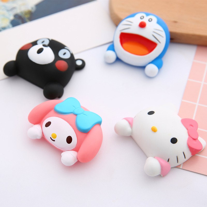 Icon 3D dán trang trí ổ điện Hello Kitty