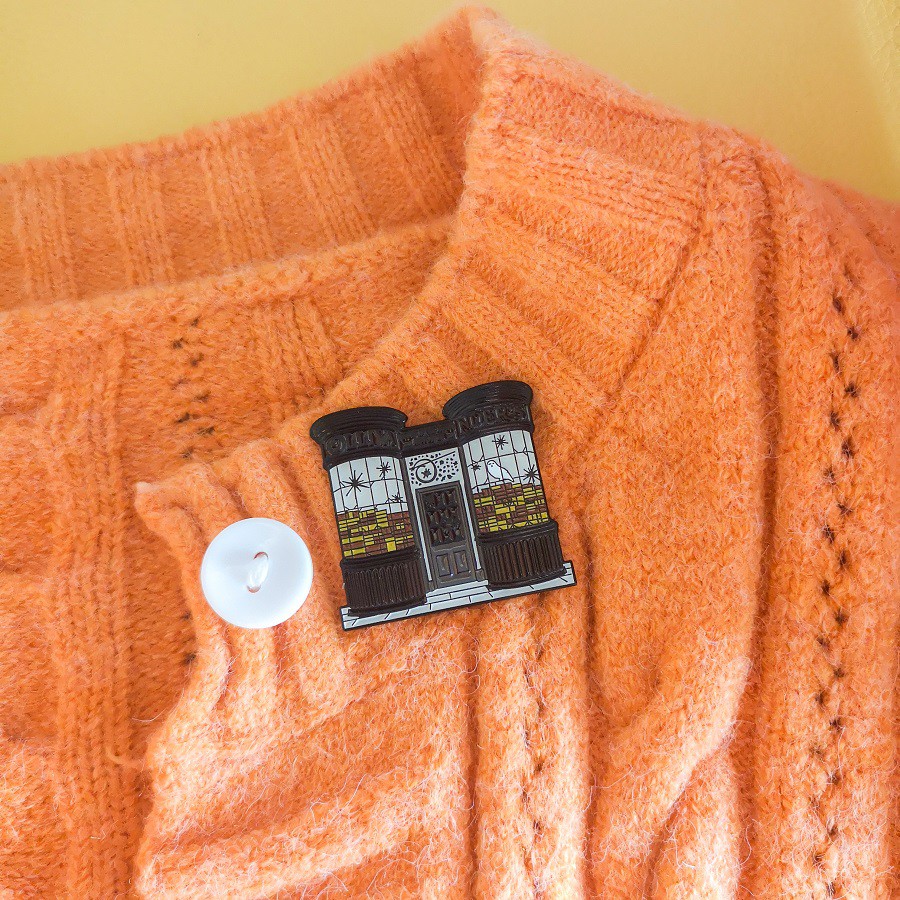 Ghim Cài Áo Kim Loại Phong Cách Harry Potter