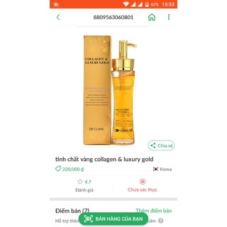 Serum Colagen Luxury gold 3W