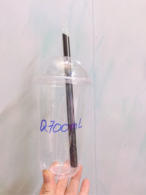 Cốc tròn béo Q500,Q360ml,Q700ml(100 cái) không kèm nắp, có nắp | BigBuy360 - bigbuy360.vn