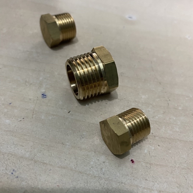 Nút Bịt Ren Ngoài Đồng 9.6,13,17,21,27 Dày - Sen Xịt shop