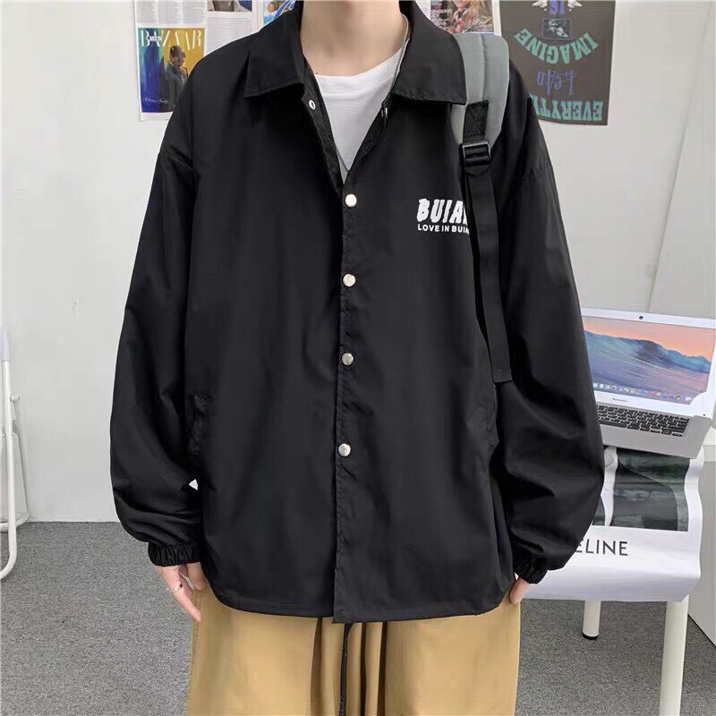 Áo khoác dù cardigan unisex form rộng Mặt Cười nam nữ LANA FASHION | BigBuy360 - bigbuy360.vn