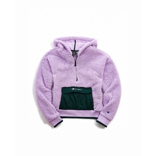 Áo hoodie lông cừu champion x urban outfitters chính hãng