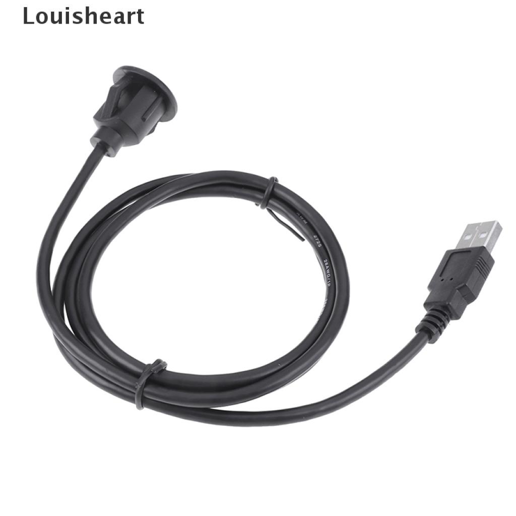 1m Dây Cáp Nối Bảng Điều Khiển Mở Rộng Cổng USB 2.0 Sang Cổng Cắm 1M Cho Xe Hơi