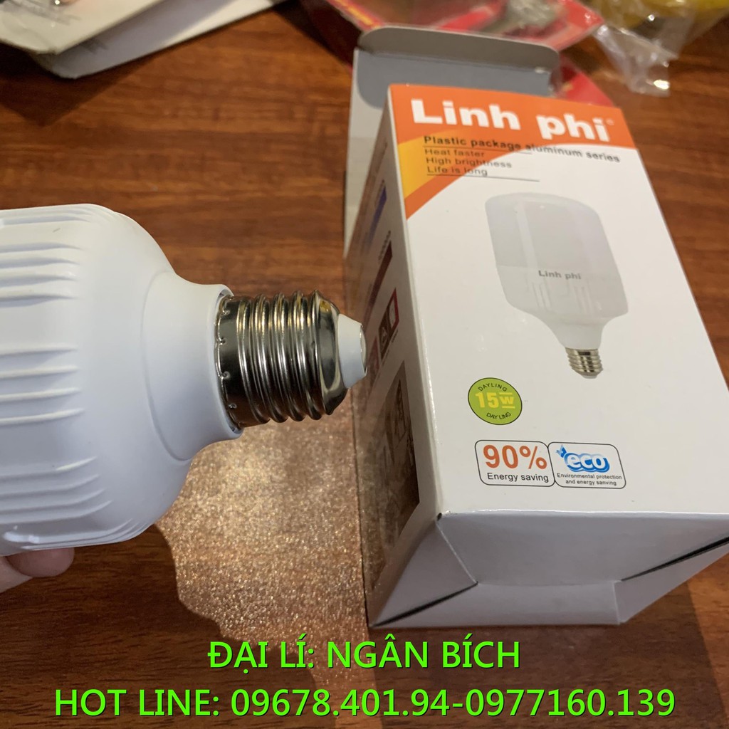 BÓNG ĐÈN LED BULB TRỤ 5W 10W 15W 20W 30W 40W 50W 65W LINH PHI TIẾT KIỆM ĐIỆN