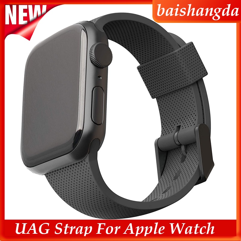 Dây đeo silicon mềm thích hợp cho đồng hồ thông minh Apple Watch SE 44mm 42mm iWatch Series 6/5/4/3/2/1 tiện dụng
