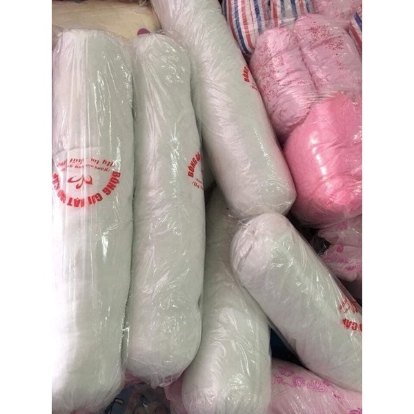 Ruột gối ôm hơi 35X100 cao cấp ép hút chân không có VỎ GỐI làm bằng chất liệu cotton , thoáng khí, hút mồ hôi.