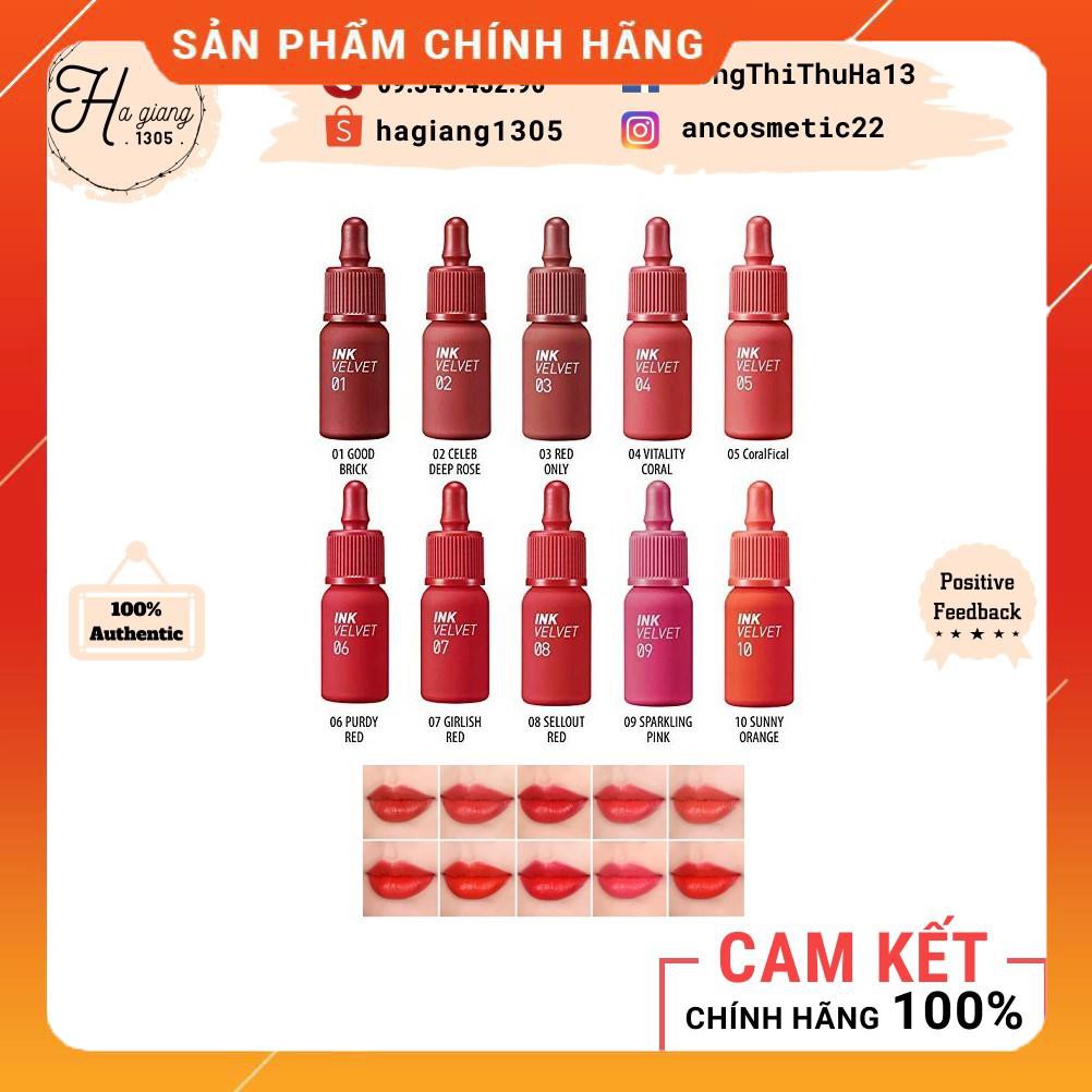 Son kem lì Ink Velvet 2019, Son kem lì peripera ink velvet 2019 Hàn Quốc