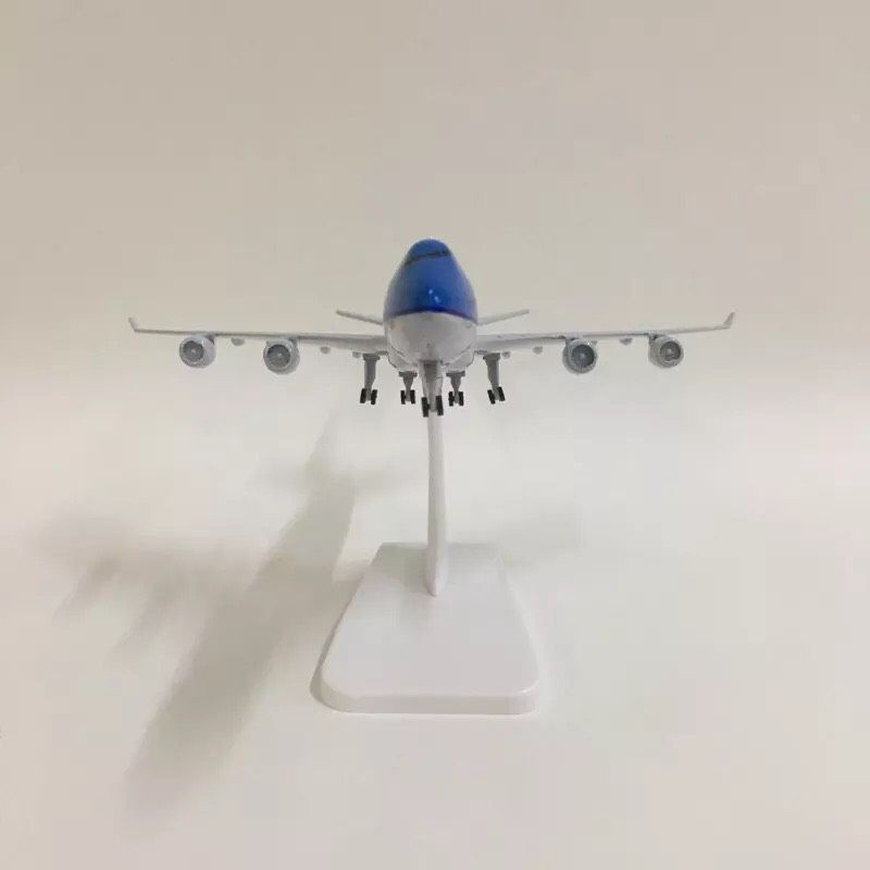 MÔ HÌNH MÁY BAY KLM KIM LOẠI 20CM