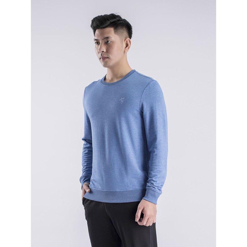 Áo Thu Đông Bo Tay  Aristino ASW004w8 Slim Màu Xanh Biển có XL | BigBuy360 - bigbuy360.vn