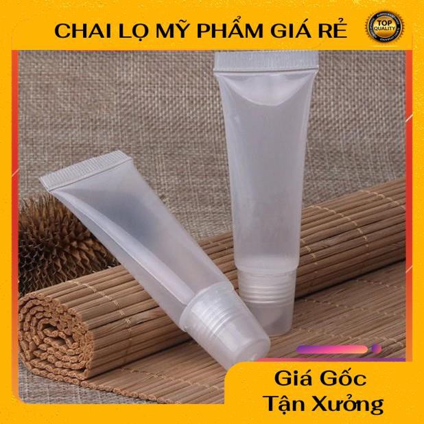 Tuýp Chiết Mỹ Phẩm ❤ RẺ VÔ ĐỊCH ❤ Tuýp (tube) nhựa lip balm 8ml, 15ml chiết son môi, mỹ phẩm , phụ kiện du lịch