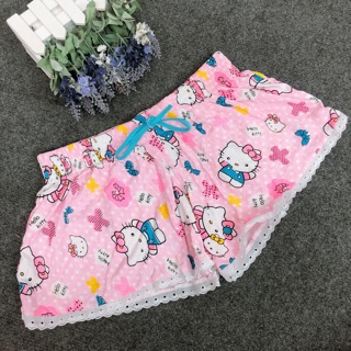 Quần sọt vải HelloKitty