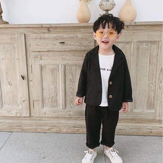 Bộ vest 3 mầu cho bé trai