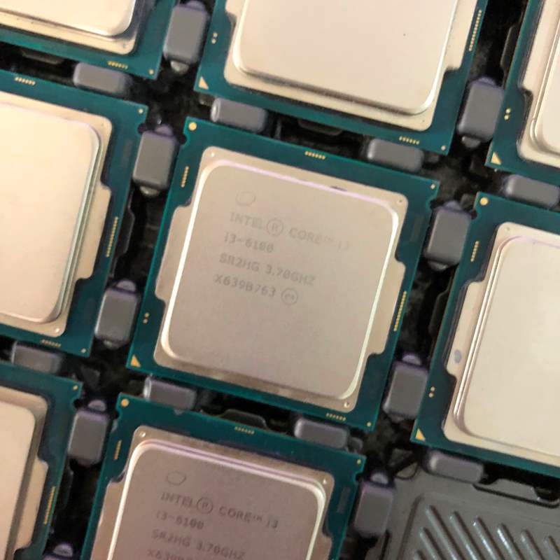 CPU Intel i3 6100 3.7 GHz, i3 6098p 3.6GHz cũ tháo máy văn phòng