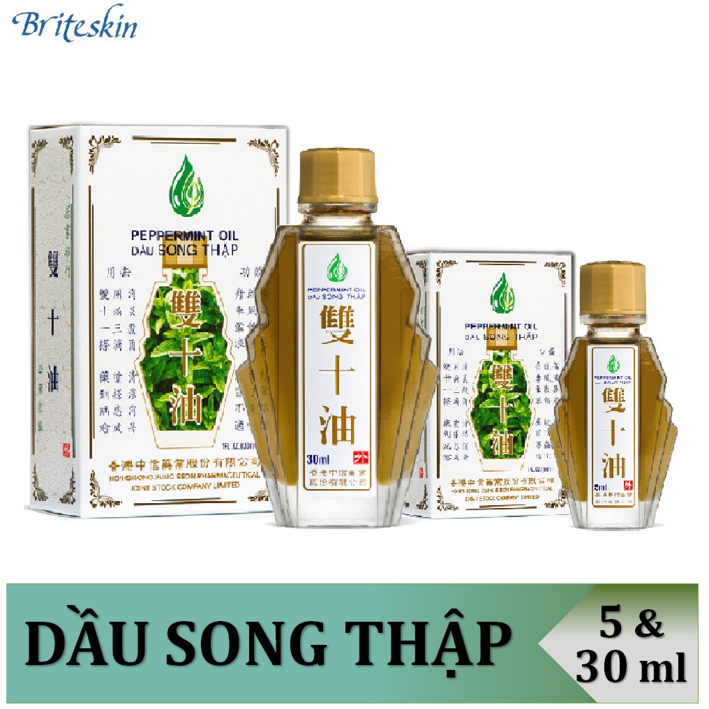 Dầu Song Thập Di Hào (Chai 5ml  & 30ml)