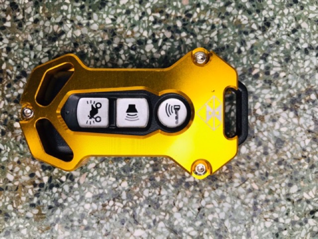Ốp chìa khóa cnc smartkey honda SH, SH MODE, PCX Tặng móc khoá ducati
