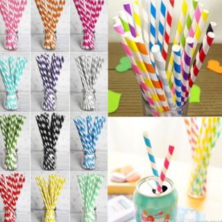 Ống hút giấy - Bịch 100 cái